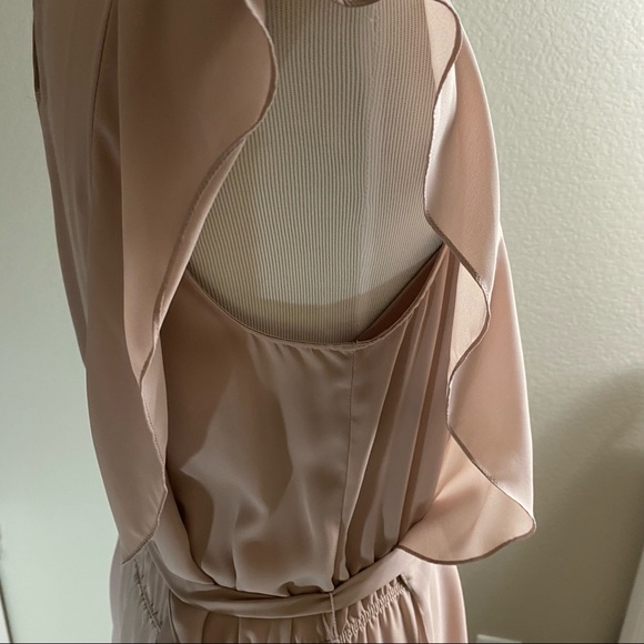 BCBGMaxazria Kollin Mauve Rose Maxi Dress Sz S - Picture 5 of 16